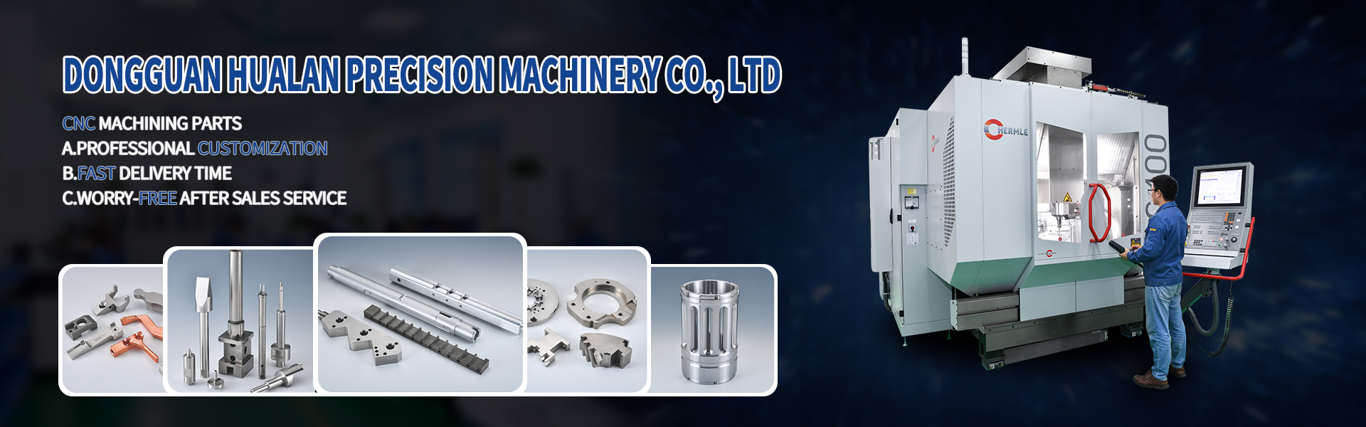 CNC-Bearbeitungsteile, Turieren und Fräsen, Leitungsschneiden,Dongguan Hualan Precision Machinery Co., LTD
